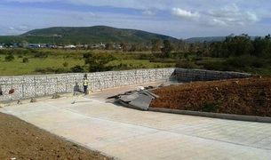 Masakeni Construction Cat Canal Gabion Project